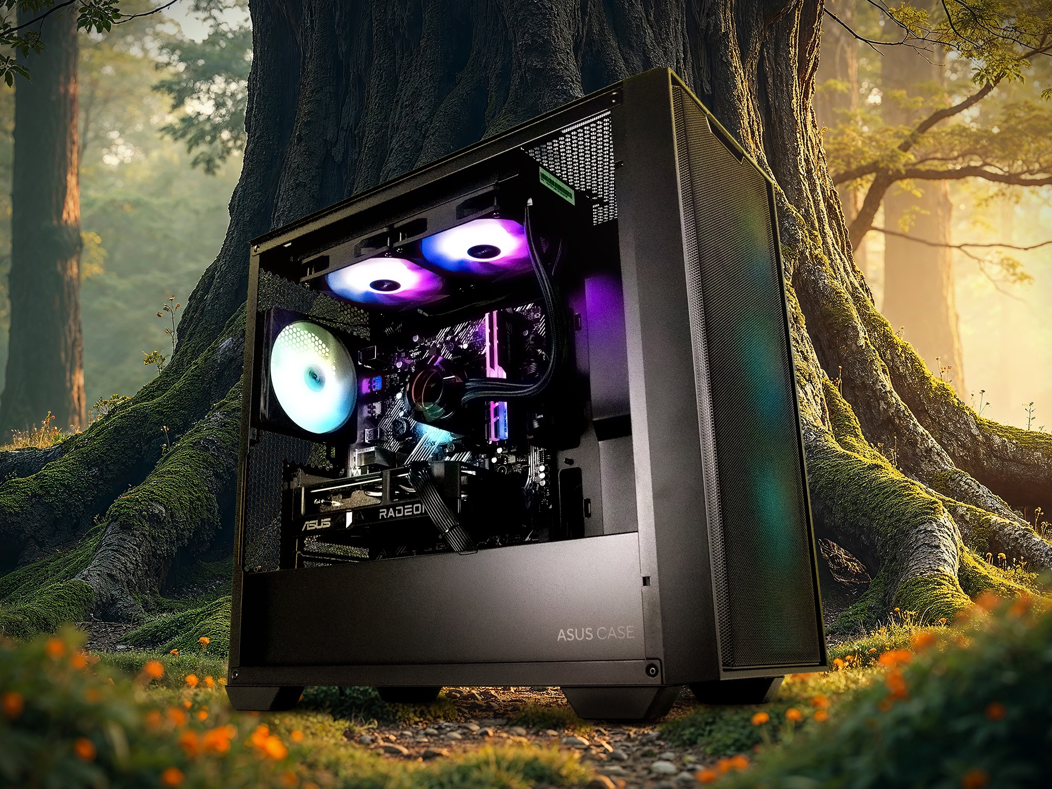 Centre Com Demeter Ryzen 7 5700X RX 9060 XT Gaming PC with Windows 11