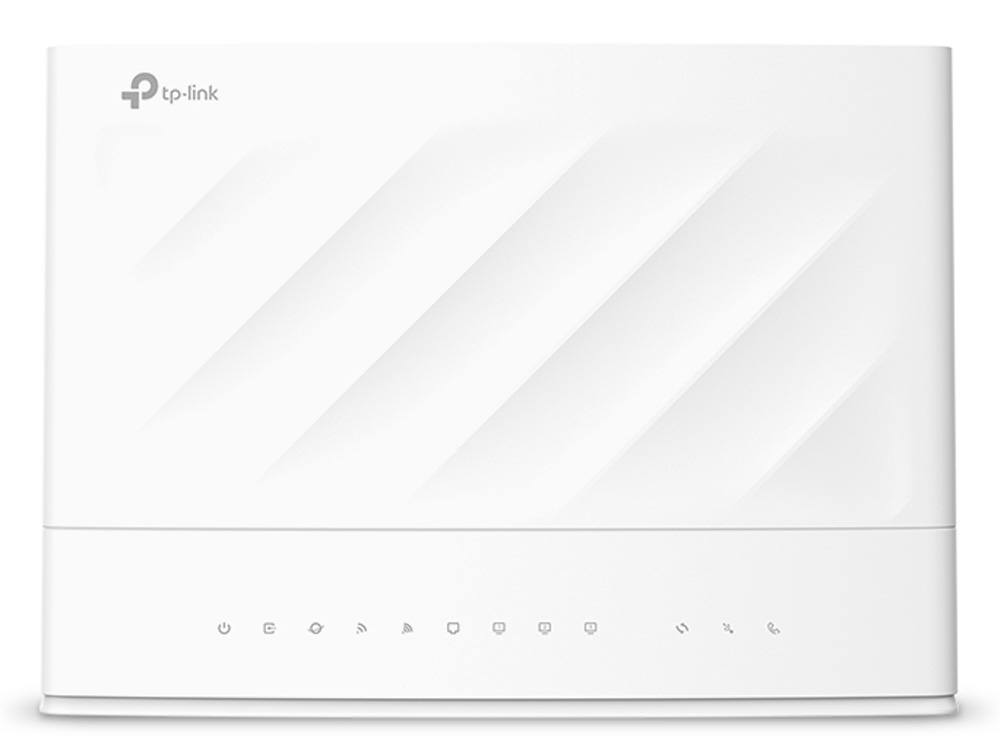TP-Link VX230v AX1800 Dual-Band Wi-Fi 6 VDSL/ADSL VoIP Modem Router