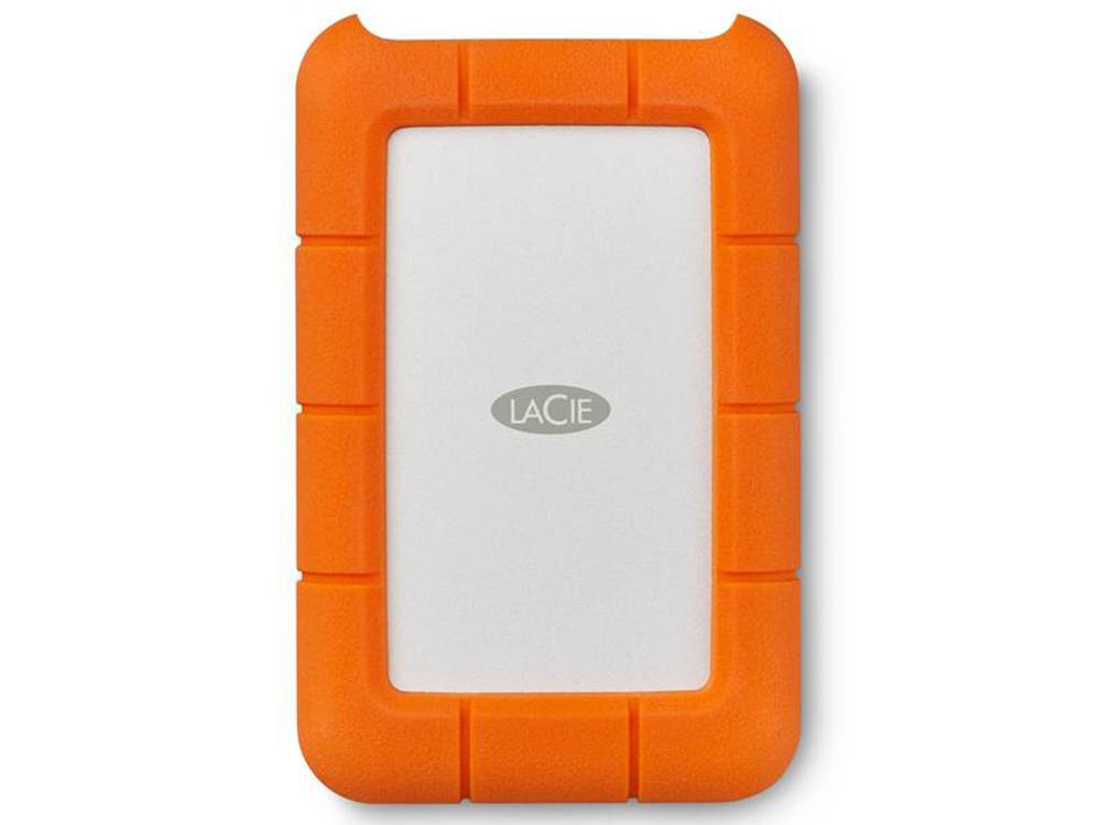 LaCie Rugged USB-C 1TB Drop & Crush Resistant 2.5" Portable Hard Drive