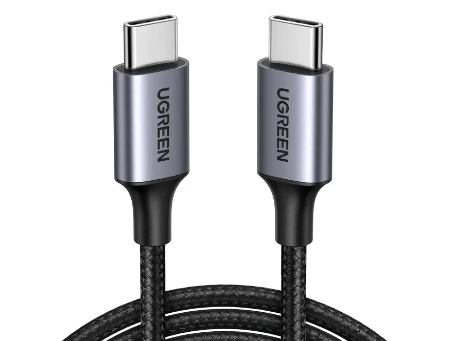 UGREEN US261 2m USB-C to USB-C 60W PD Nylon Braided Cable