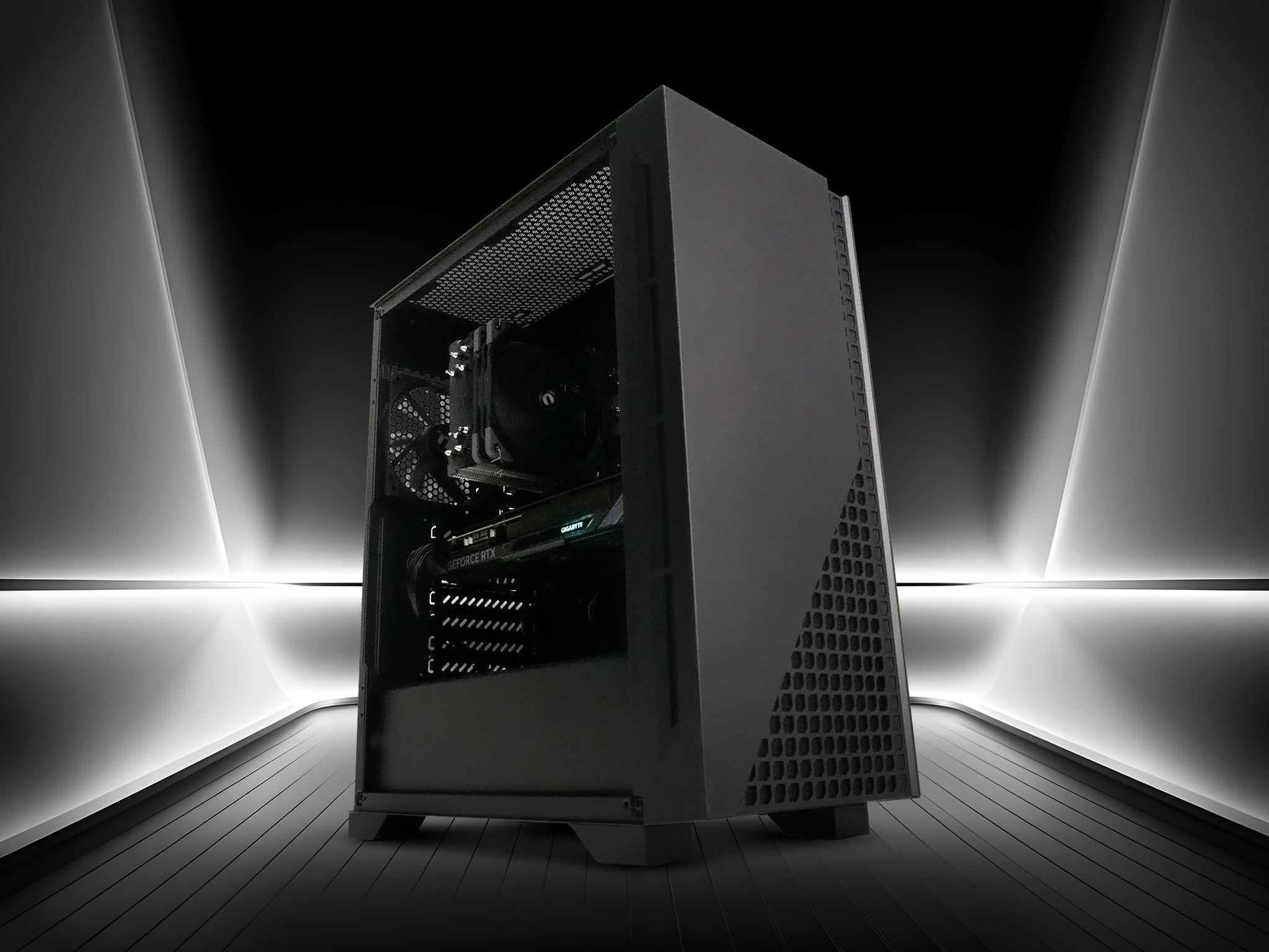 Centre Com Dark Hero AMD Ryzen 7 5700X RTX 5060 Gaming PC with Windows 11 Home
