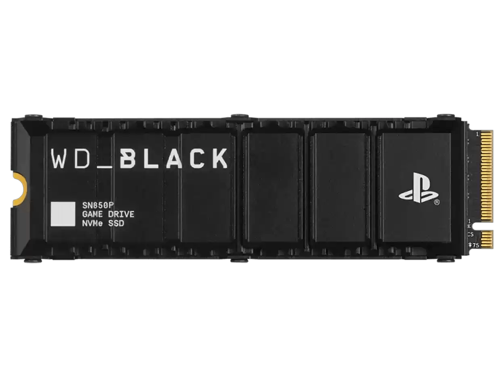 Western Digital WD_BLACK SN850P 4TB PCIe 4.0 NVMe M.2 2280 SSD with Heatsink