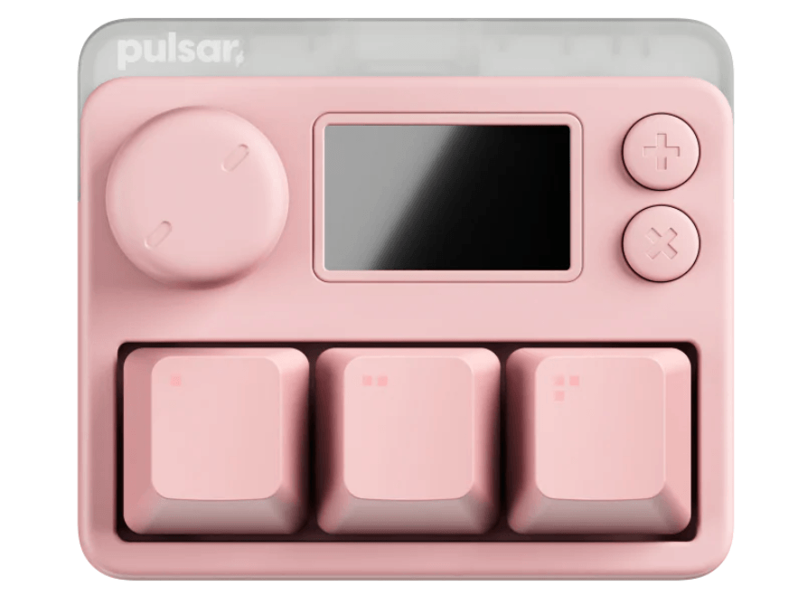Pulsar Lab XPAD MINI 8K Wired Gaming Key Pad - Pink