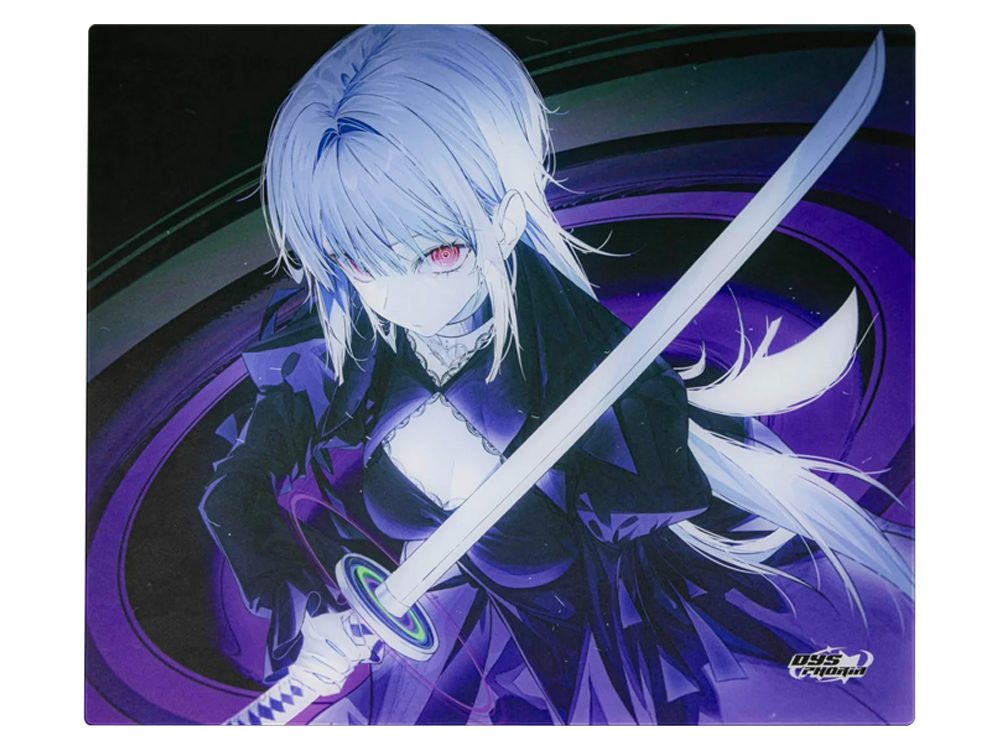Arbiter Studio x Dysphoria Maki 490x420mm Tempered Glass Gaming Mouse Pad