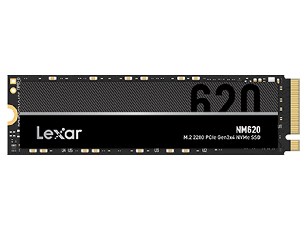 Lexar LNM620 512GB M.2 2280 PCIe Gen3 NVMe SSD